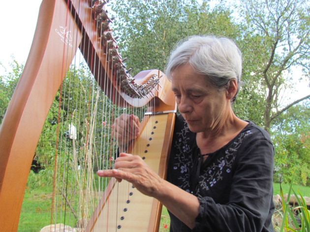 Brigitte BARONNET professeur de harpe celtique